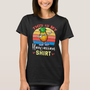 Camiseta Tropical do Havaí de Pineanás