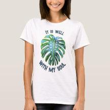 Tropical É Muito Bem Com Minha Alma Folha de Monst