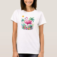 Tropical/Flórida rosa flamingo