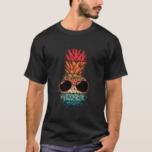 Camiseta Tropical Havaiana - Óculos de sol Aloha Hawaii