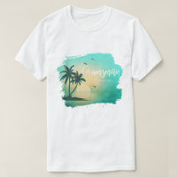 Tropical Isle Padrinho de casamento Teal ID581
