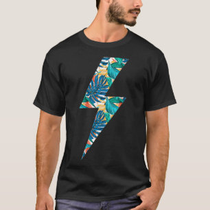 Camiseta Tropical Lightning Bolt Havaiano Summer