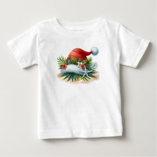 Camiseta-Tropical Natal Família Camiseta