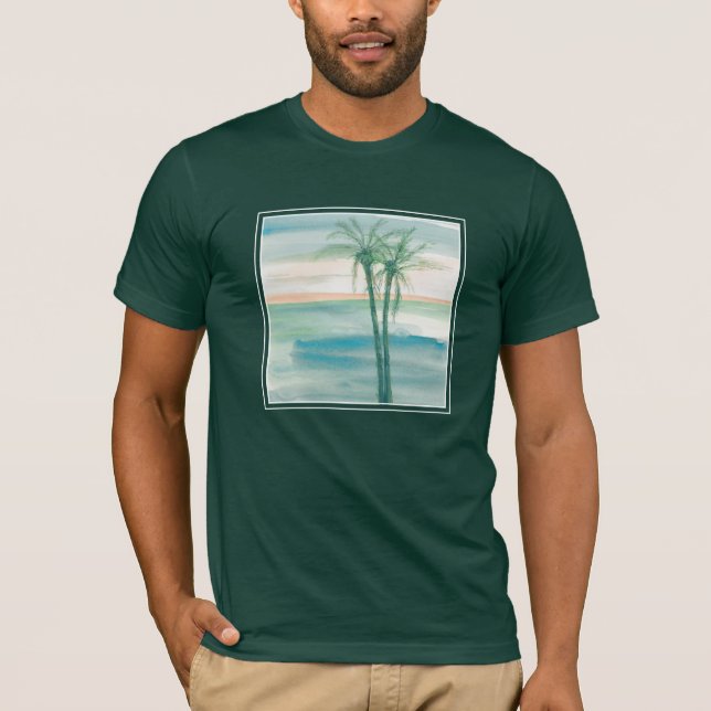 Camiseta Tropical Pacífica Dusk (Frente)