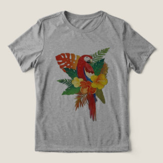 Camiseta Tropical Parrot Bloom