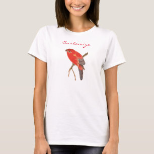 Camiseta Tropical Red Parrot Thunder_Cove