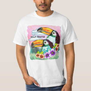 Camiseta Tropical Toucans