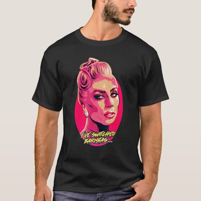 Camiseta Troquei Baristas April Memes (Frente)