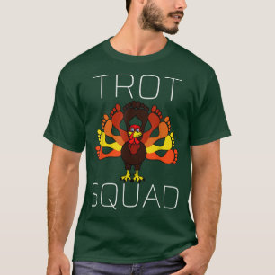 Camiseta Trot Squad 2021 Trot Race, Turquia, Ação de Graças