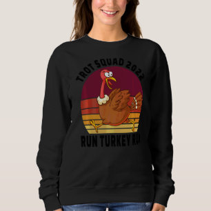 Camiseta Trot Squad 2022 Ação de Graças Corrida Turquia Cos