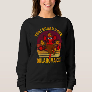 Camiseta Trot Squad 2022, corredor de ação de graças de Okl