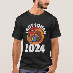 Camiseta Trot Squad 2024 Ação de Graças à Turquia em segund