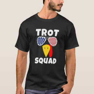 Camiseta Trot Squad, Ação de Graças, A Turquia Enfrenta-Nos