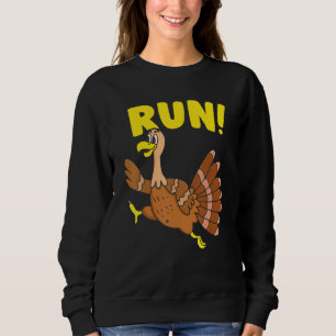 Camiseta Trot Squad Runner de Ação de Graças da Turquia Cos