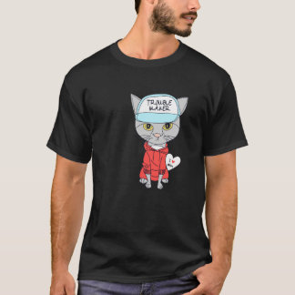 Camiseta trouble maker catlover 