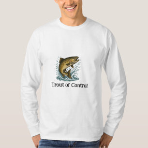 Camiseta Trout de Controle Manga Longa