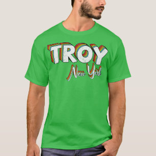 Camiseta Troy Now York Vintage Retro Estético