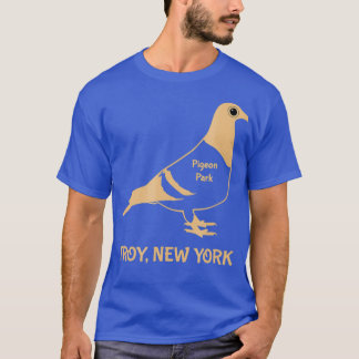Camiseta Troy NY Pigeon Park T shirt