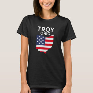 Camiseta Troy Ohio EUA State America Viagem Ohioan