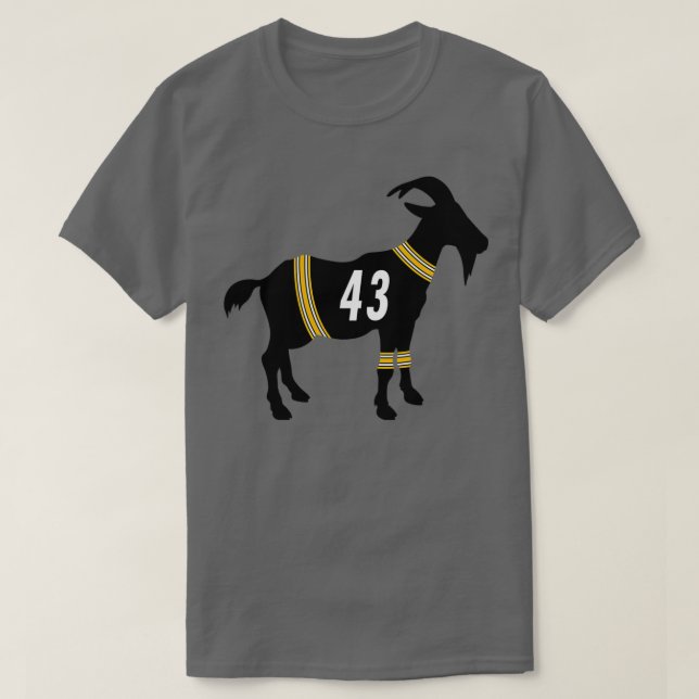 Camiseta Troy Polamalu GOAT  (Frente do Design)