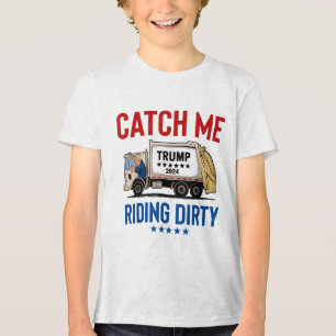 Camiseta Tru Tru Tru, Trump Truck, Votando Lixo Sujo