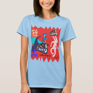 Camiseta Trubble no T do berçário por Anjo Lafin