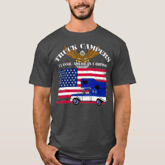 Camiseta Truck Camper Retro Vintage Pickup Classic