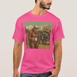 Camiseta Truck Driver Menrucker Semiruck Distressed vintage