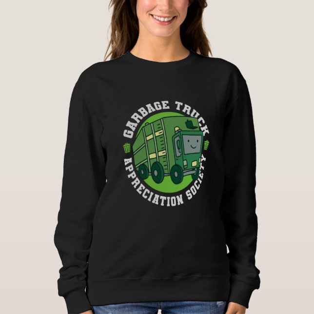 Camiseta Truck Driver Society Trucker Trucking  Rig Garbage (Frente)