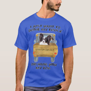 Camiseta Truck Drivers Dog Papillon