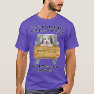 Camiseta Truck Driving Dog Coton de Tulear