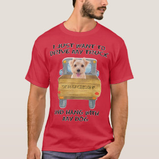 Camiseta Truck Driving Dog Norfolk Terrier 