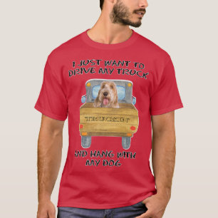 Camiseta Truck Driving Dog Petits Bassets Griffons Vendeen 