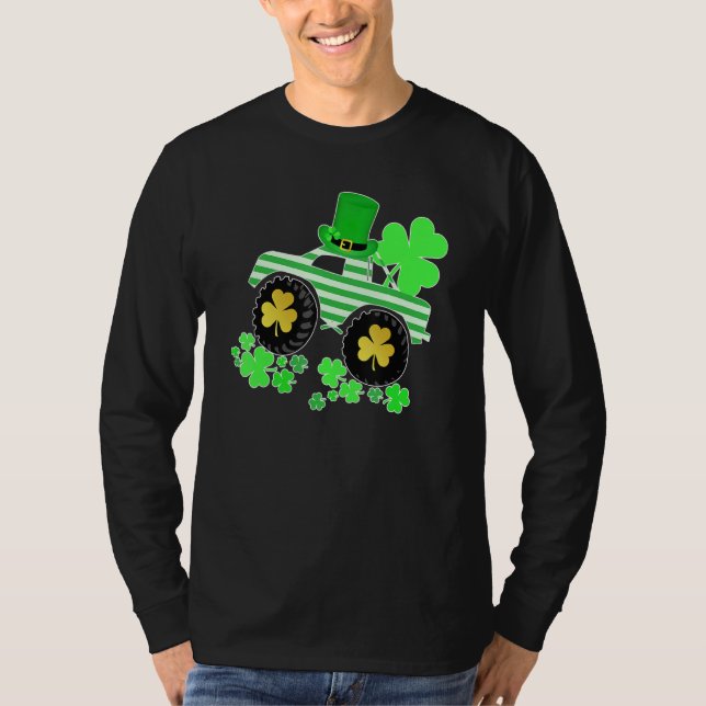 Camiseta Truck Leprechaun Sham, Monstro de Dias de São Patr (Frente)