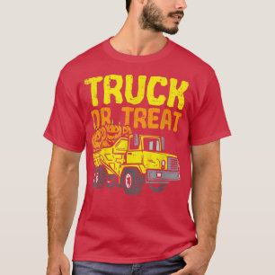 Camiseta Truck Ou Treine Pumpkins Toddler Meninos Halloween