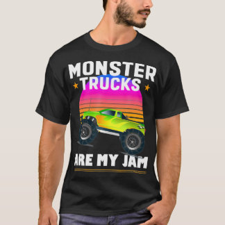 Camiseta Truck Retro Style Monster Trucks É Meu Emperrament