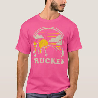 Camiseta Truckee California Ca T Shirt Vintage Hiking Monte