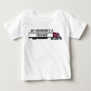 Camiseta trucker-1, um camionista da minha avó