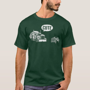 Camiseta Trucker Truck Driver Vintage Cute