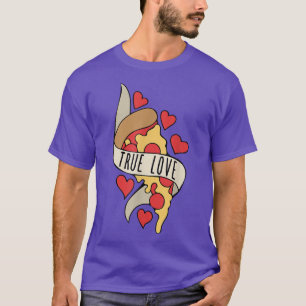 Camiseta True Love É Pizza 33745710