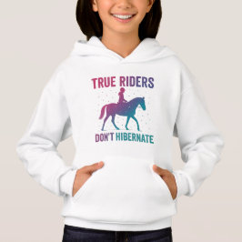 Camiseta True Riders Don’t Hibernate Hoodie – Grit & Glory
