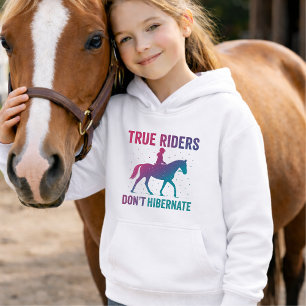 Camiseta True Riders Don’t Hibernate Hoodie – Grit & Glory