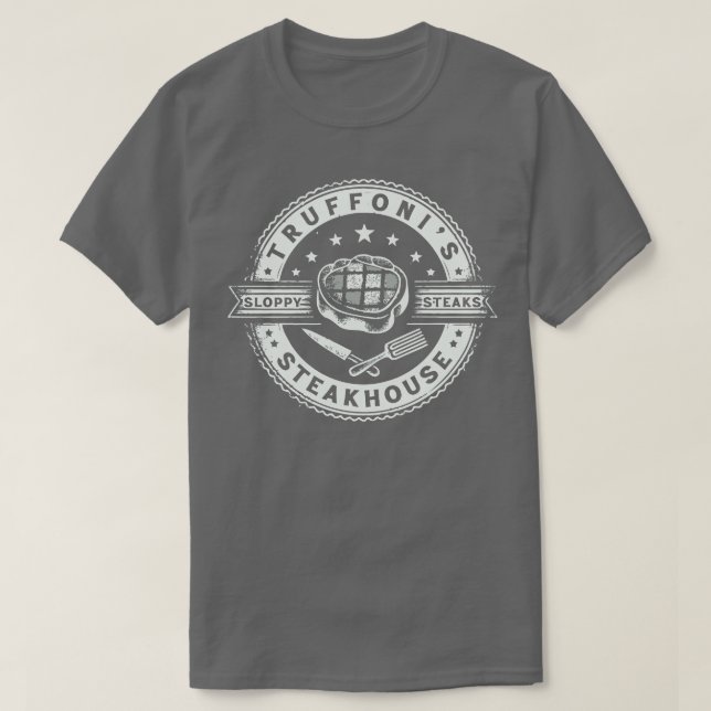 Camiseta Truffonis Steakhouse Sloppy Steaks 1 (Frente do Design)