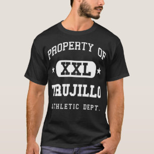 Camiseta Trujillo Nome Vintage Retro School Sport Funny
