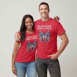 CAMISETA TRUMP162024 TRIPLA EAGLE