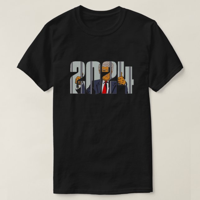 Camiseta Trump 2024 (Frente do Design)