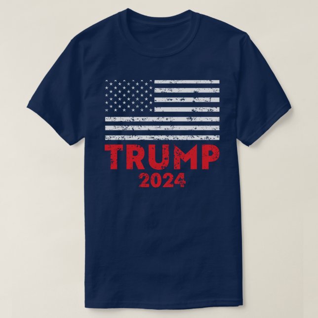 Camiseta Trump 2024 (Frente do Design)