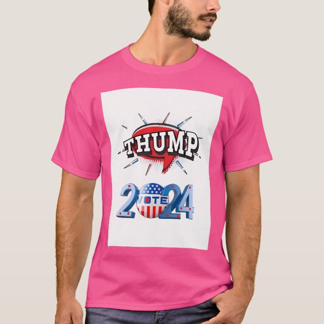 Camiseta Trump 2024 (Frente)