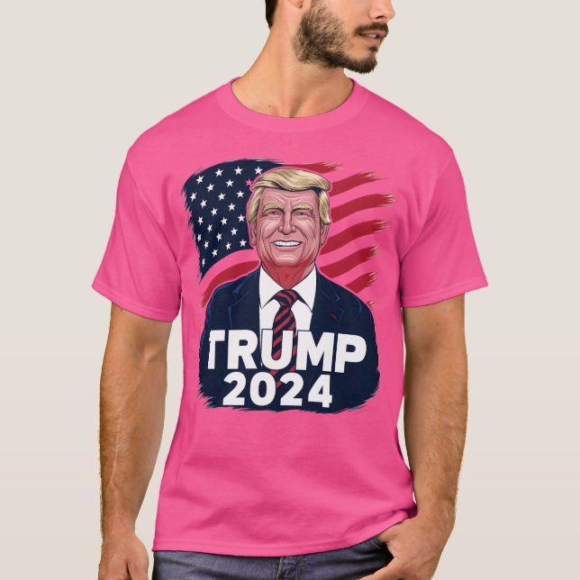 Camiseta Trump 2024 (Frente)