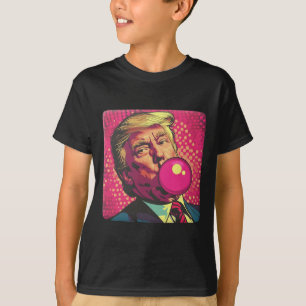 Camiseta Trump 2024 Bubble Gum Pop